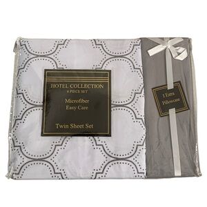 Hotel Collection 6pc Microfiber Twin Sheet Set